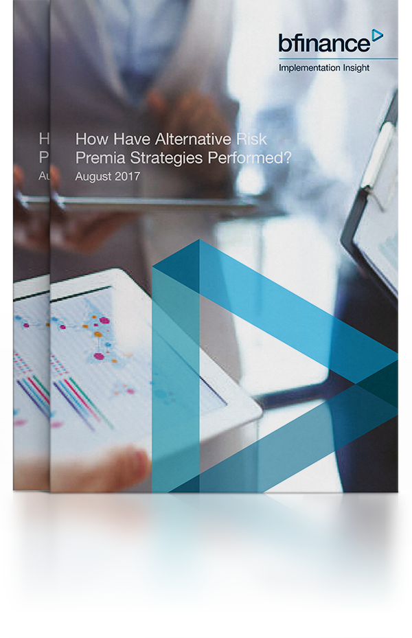 How Have Alternative Risk Premia Strategies Performed?