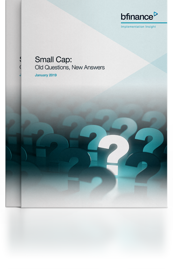 Small Cap: Old Questions, New Answers