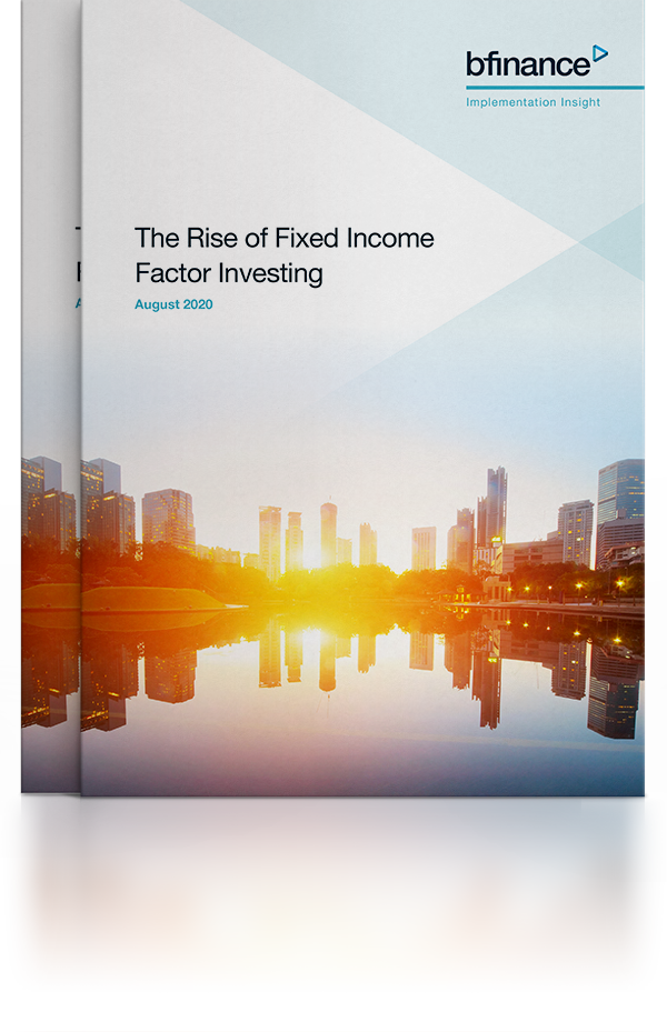 The Rise of Fixed Income Factor Investing