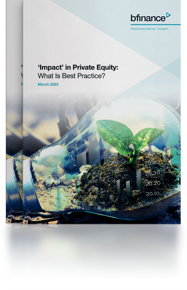 'Impact' in Private Equity: What Is Best Practice?