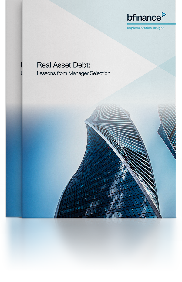 Real Asset Debt: Lessons from Manager Selection