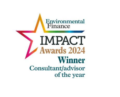 Environmental Finance Impact Awards 2024 winner, Consultant/advisor of the year
