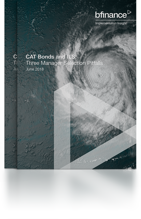 CAT Bonds and ILS: Three Manager Selection Pitfalls
