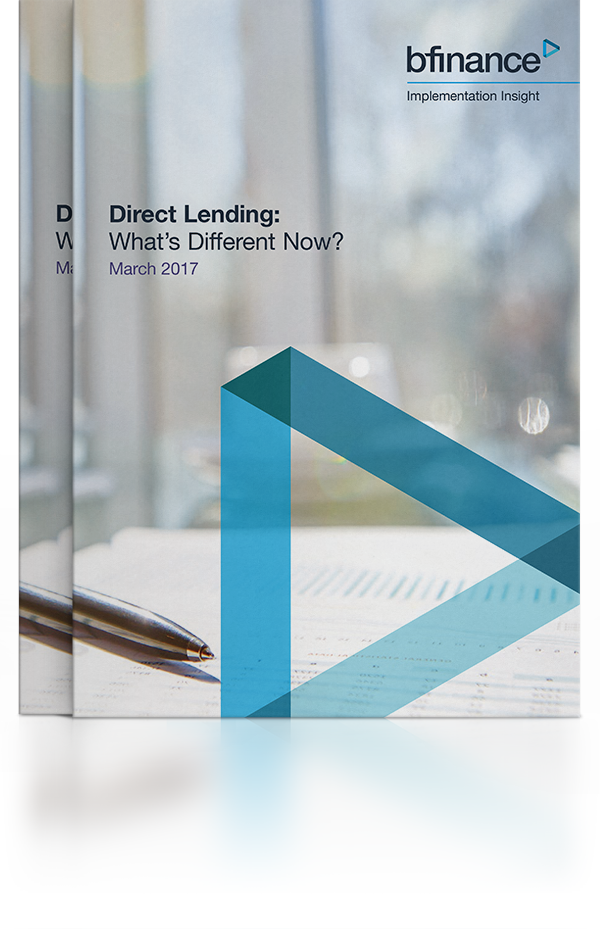 Direct Lending: What’s Different Now?