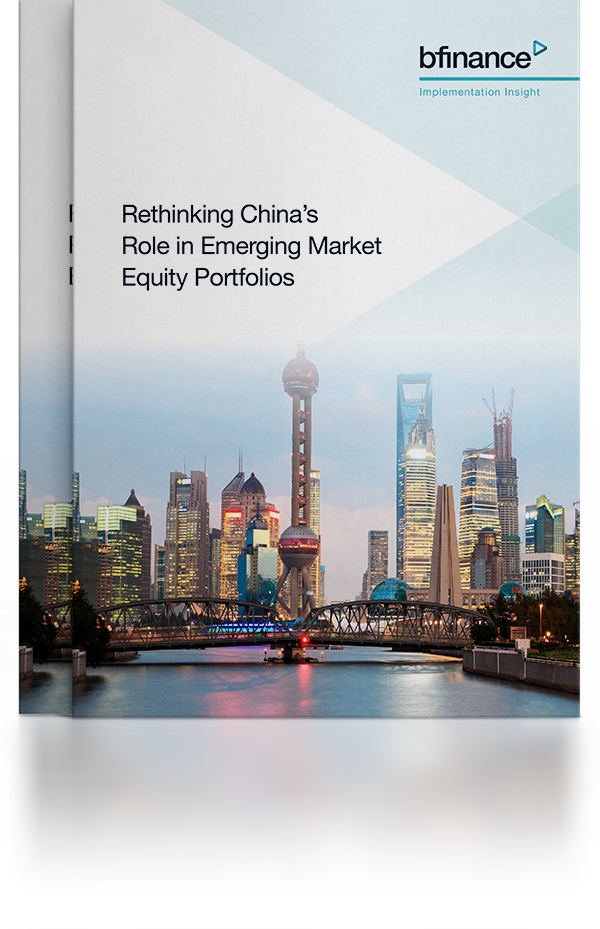 Rethinking China's Role in Emerging Market Equity Portfolios