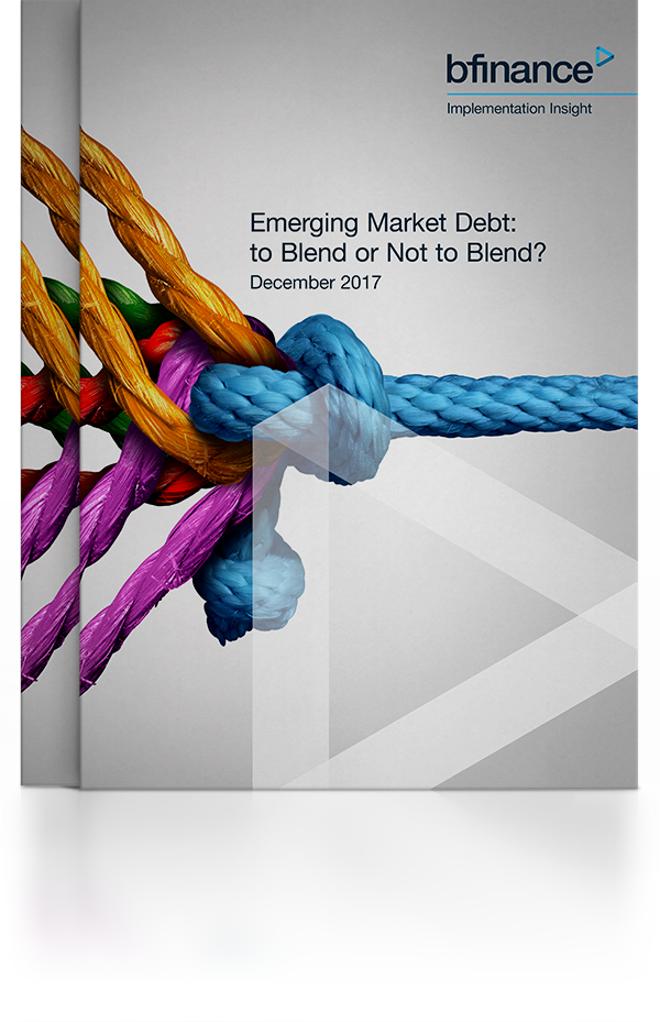 Emerging Market Debt: to Blend or Not to Blend?