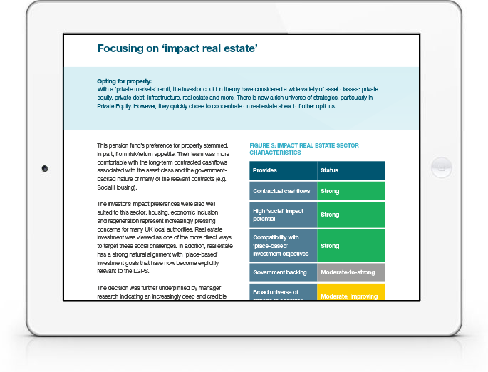 DNA of a Manager Search: Impact Real Estate