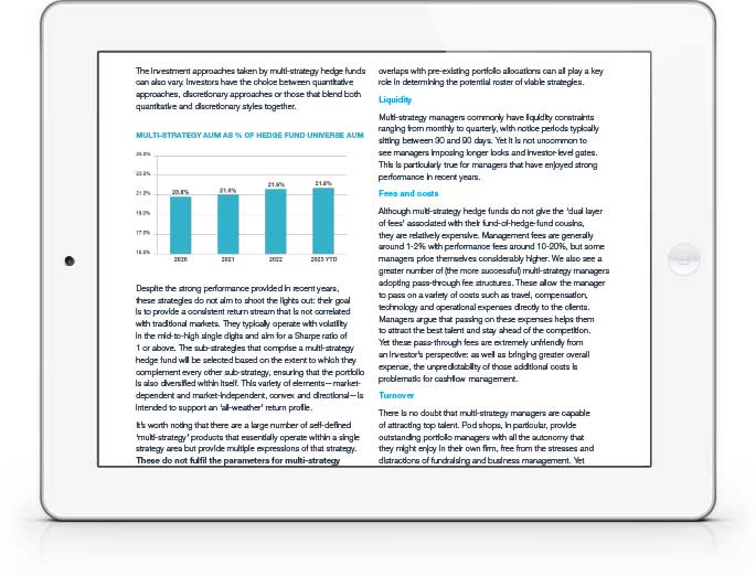 Multi-Strategy Hedge Funds - Sector in Brief