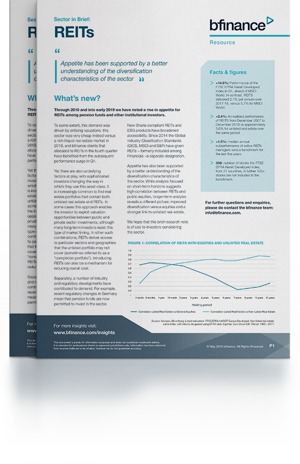 REITs - Sector in Brief